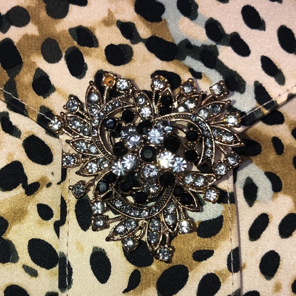 Wilbur & Gussie leopard print clutch - Picture 2 of 9